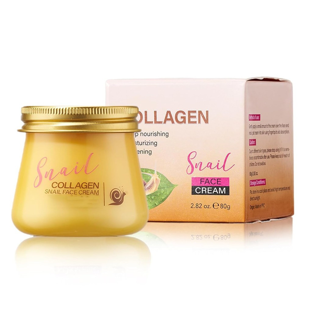 ครีมคอลลาเจนหอยทาก, Snail Moisturizing Anti-Wrinkle Rejuvenating Cream, คอลลาเจนหญิง Rejuvenating Sk