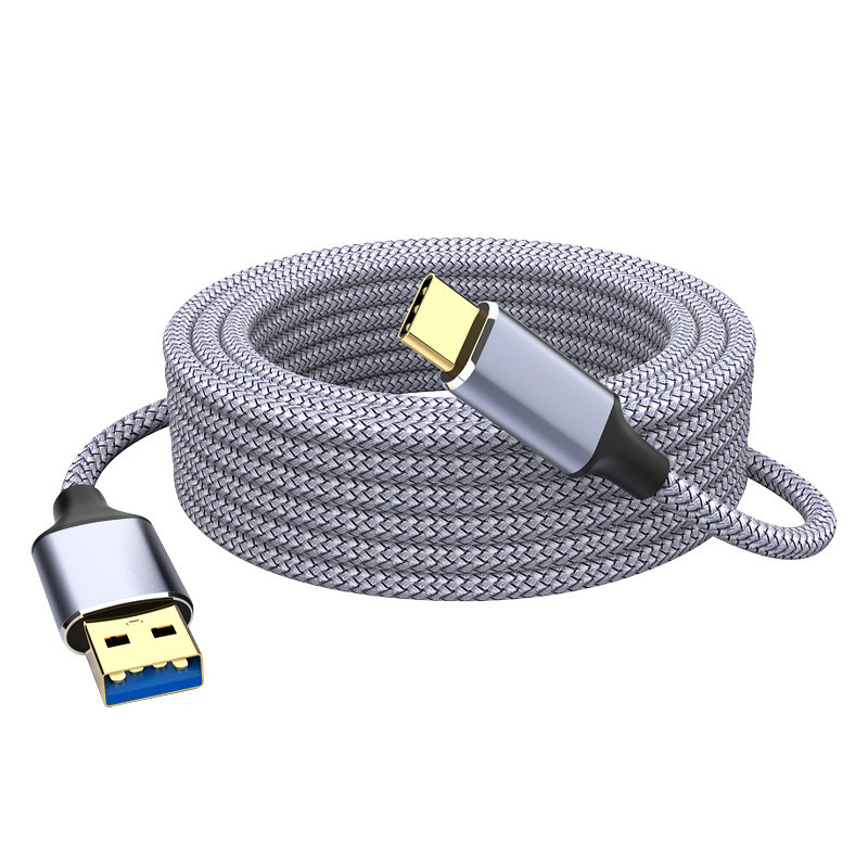 สาย USB 3.0 ถึง Type-C 120W, 0.5m/1m/1.5m/2m/3m/5m, 5Gbps Super Speed, 20V 6A Fast Charge สําหรับสมา