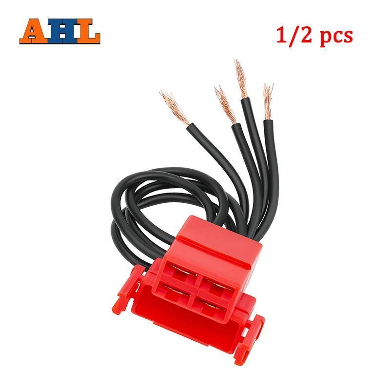 AH4-Way Starter Solenoid Relay Plug Connector Wiring Harness For Honda CB750SC VF750C VFR750 VFR750F