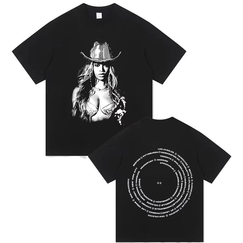 Fashion Beyonce Renaissance World Tour T-shirt