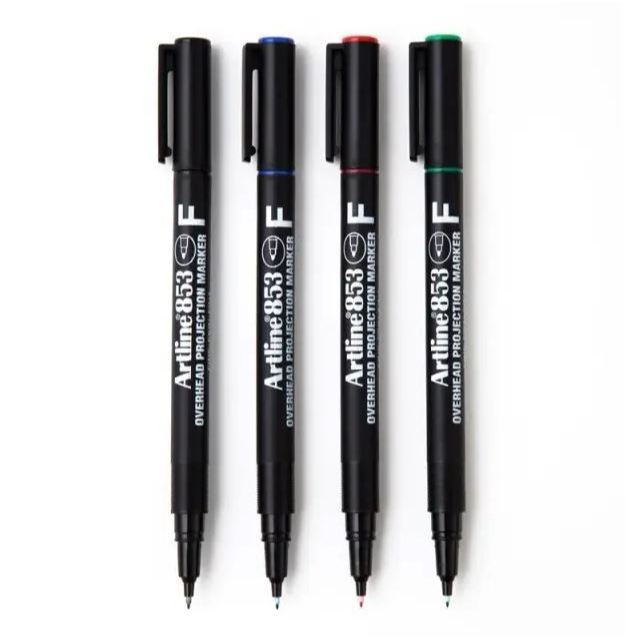 ปากกาเขียนแผ่นใสลบไม่ได้ ARTLINE อาร์ทไลน์ EK-853F