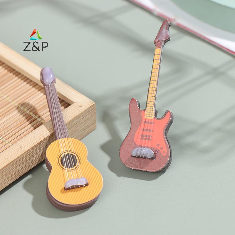 Z&P Mini furniture โมเดลกีตาร์คลาสสิก กีตาร์ไฟฟ้ายอดนิยม ยิงปืน COD