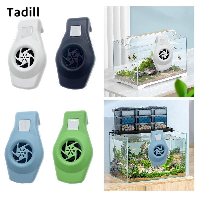 Tadill Aquarium Chiller พัดลมอุปกรณ์ควบคุมอุณหภูมิ Dual Speed Mini พัดลมระบายความร้อนสําหรับกุ้ง Cor