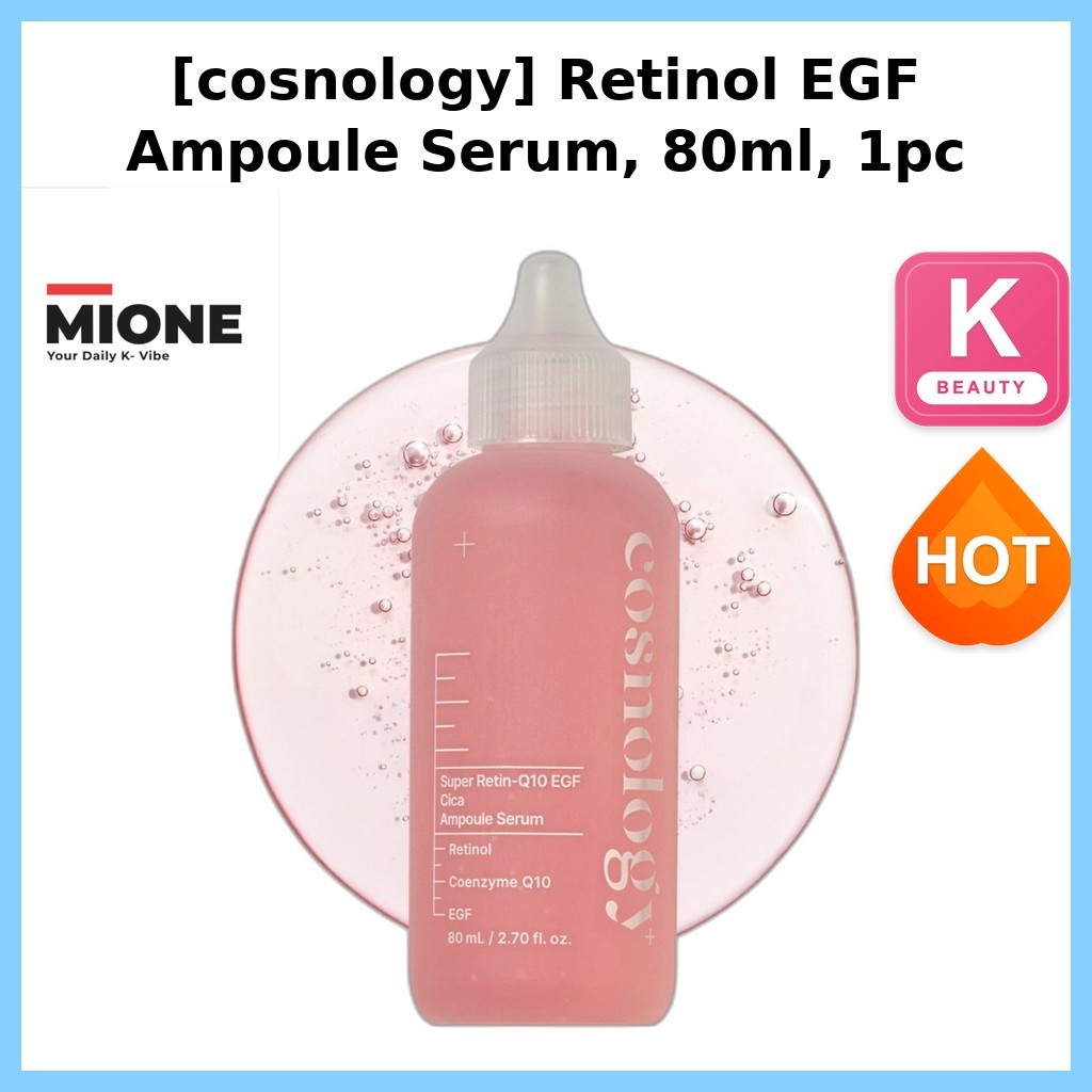 [cosnology] Retinol EGF Ampoule Serum, 80ml, 1pc / Korean Ampoule Serum / Retinol & EGF / ของแท้ 100