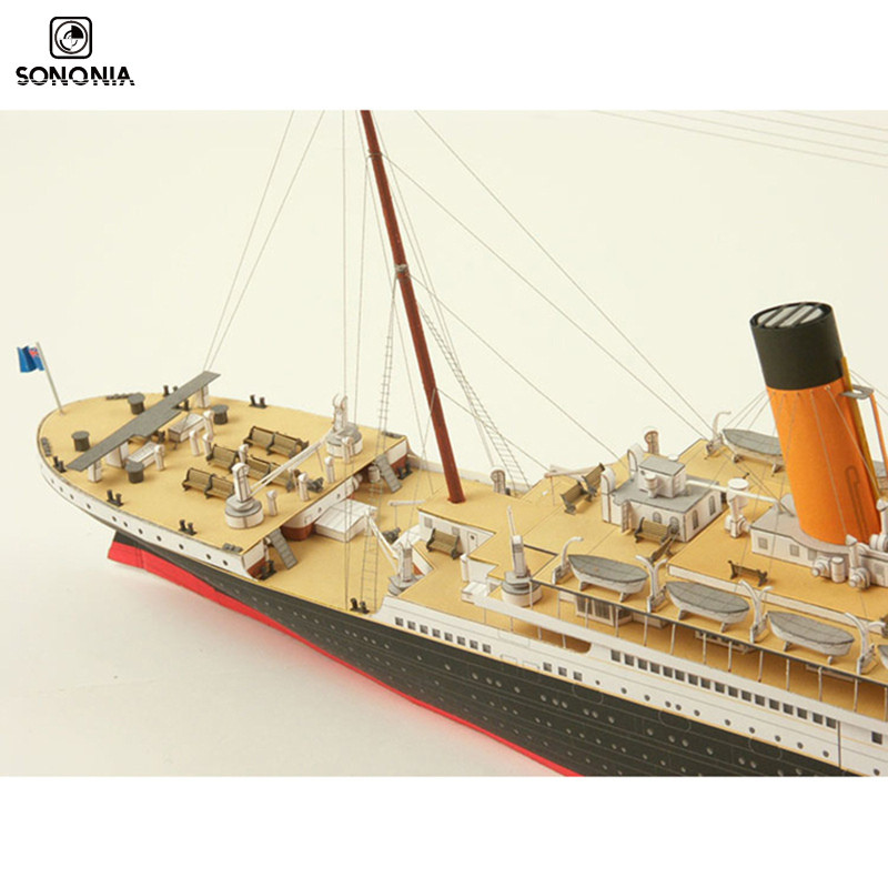 [SONONIA] Titanic Ship DIY Puzzle Paper Model Toy Collectables Office Decor Gifts