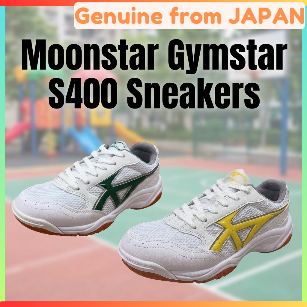 Moonstar Gymstar S400 Sneakers - Junior/Kids' Gym Shoes/Indoor Shoes for Children