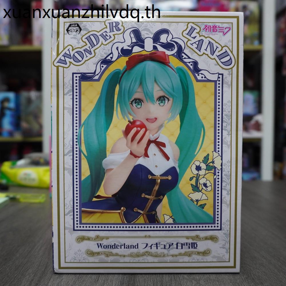ของแท้ TAITO Hatsune Miku Snow White Snow White Jingpin Figure