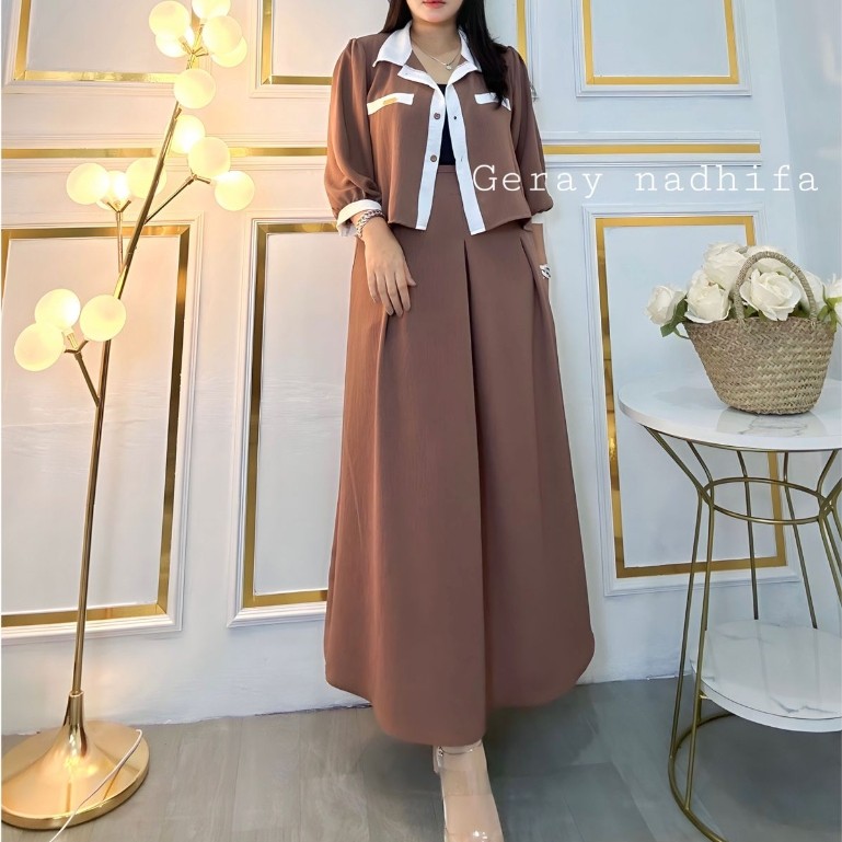 พิเศษ Eid Brocade ชุด 1 ชุดมุสลิม Ggamis 2026 Drss Bsju Kurung Wsi Gsmis Kekian Maxidress Bj Stell M