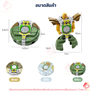 IVORYBABY หุ่นยนต์สปินเนอร์ Fidget Spinner 2 in 1 ของเล่นเด็ก คลายเครียด ของเล่นขนาดเล็ก