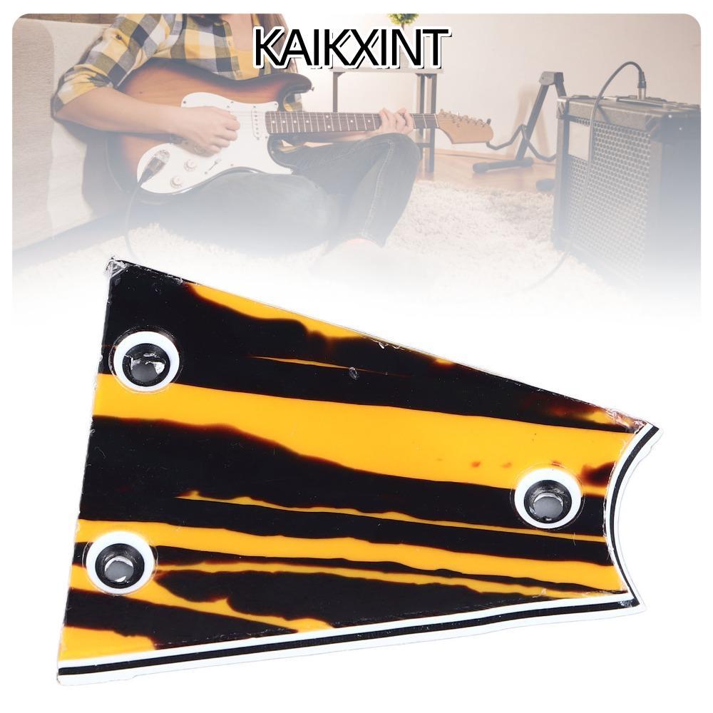 IKAIKXIN 2PCS กีตาร์ Truss Rod Cover,Multicolor Polymer วัสดุ Truss Rod Cover Plate, รูปแบบที่ไม่ซ้ํ