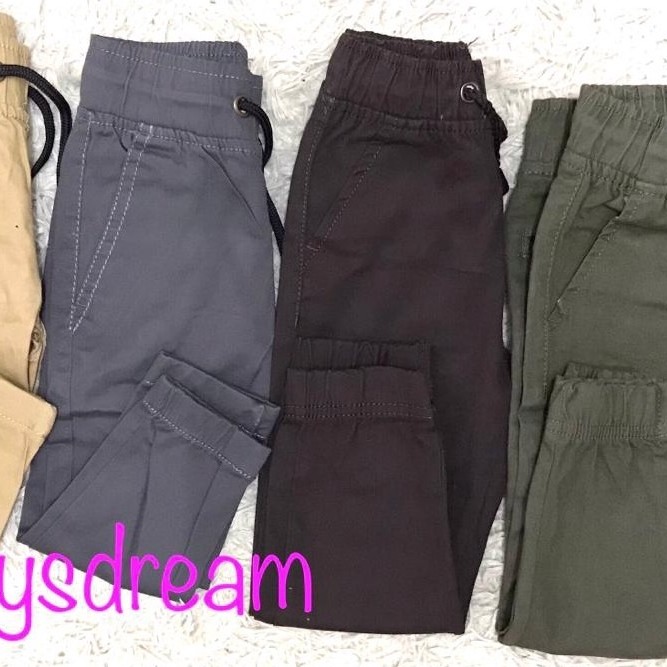 JOGGER SLACK PANTS / RAYA KIDS / UNISEX / Jogger Slack PANTS สําหรับเด็กผู้ชาย 1 ปี - 10 / 11 ปี