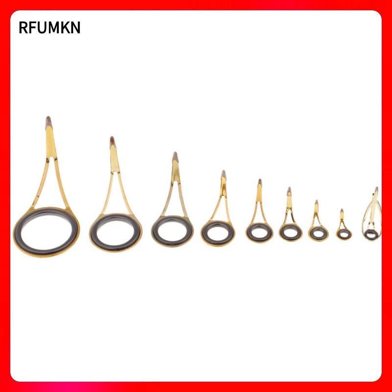 [rfumkn] แพ็ค 9 ชิ้นไกด์เบ็ดตกปลาเบ็ดตกปลาสําหรับชุดตัวต่อก้าน
