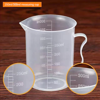 ถ้วยตวงพลาสติกที่มีมาตราส่วนบอกปริมาณ ถ้วยตวงพลาสติก PP หนาพิเศษ 20-1000ml