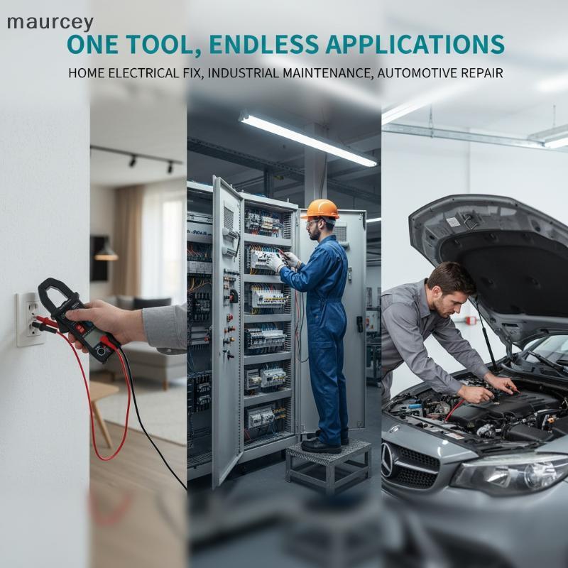 MAU 6000 นับมัลติมิเตอร์แบบดิจิตอลแคลมป์มิเตอร์ True RMS สําหรับการบํารุงรักษาพลังงานแบบรีนิวได้ ks 