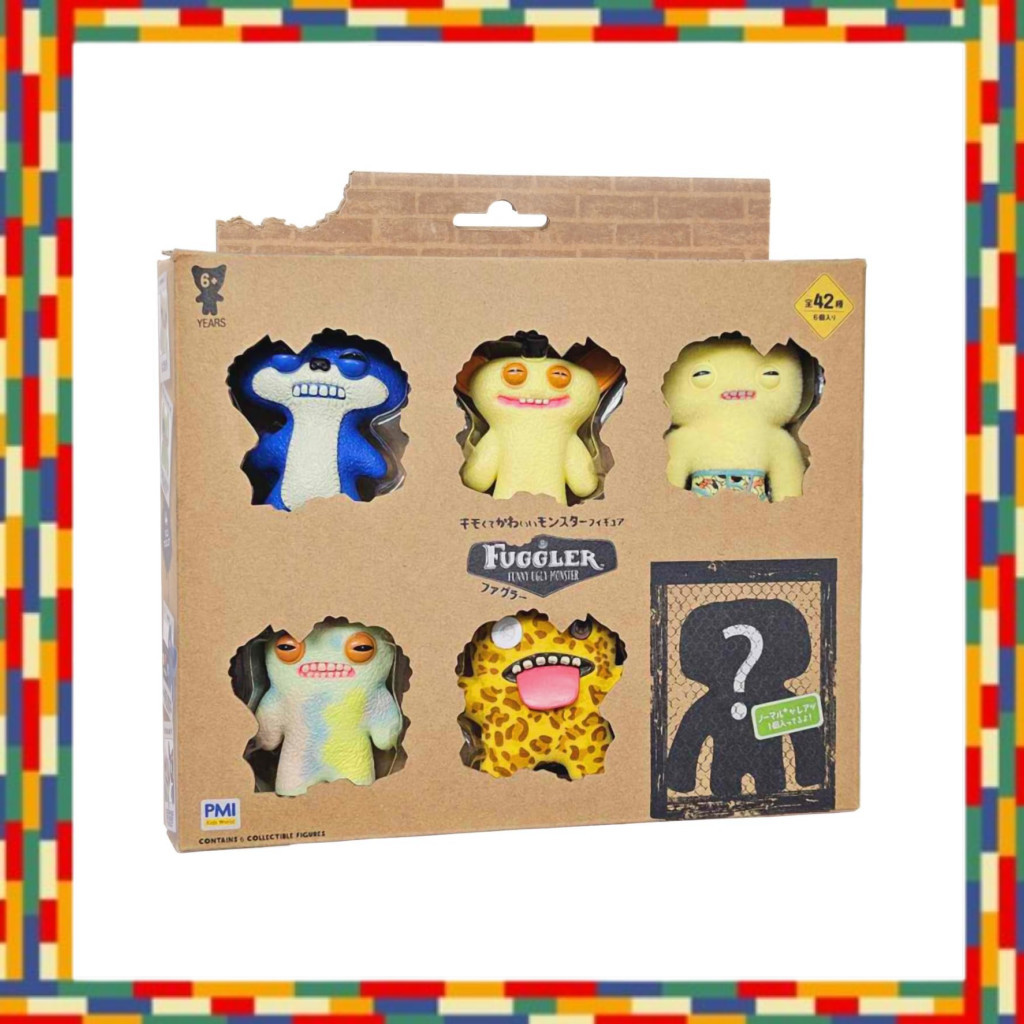 Fuggler Deluxe Figure Open Box G Set Of 6 Collectible Figures Includes Normal Plus Or Rare Character