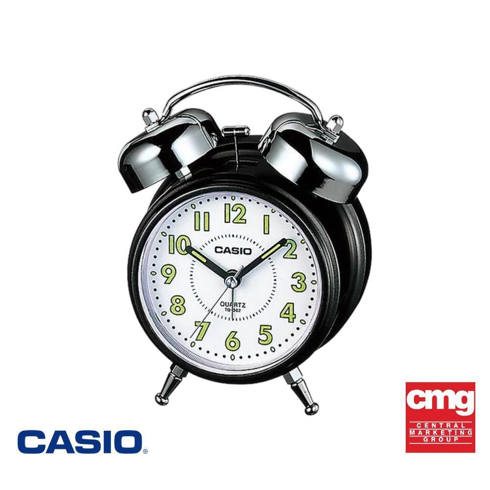 CASIO นาฬิกาตั้งโต๊ะ รุ่น TQ-362-1BDF สีดำ