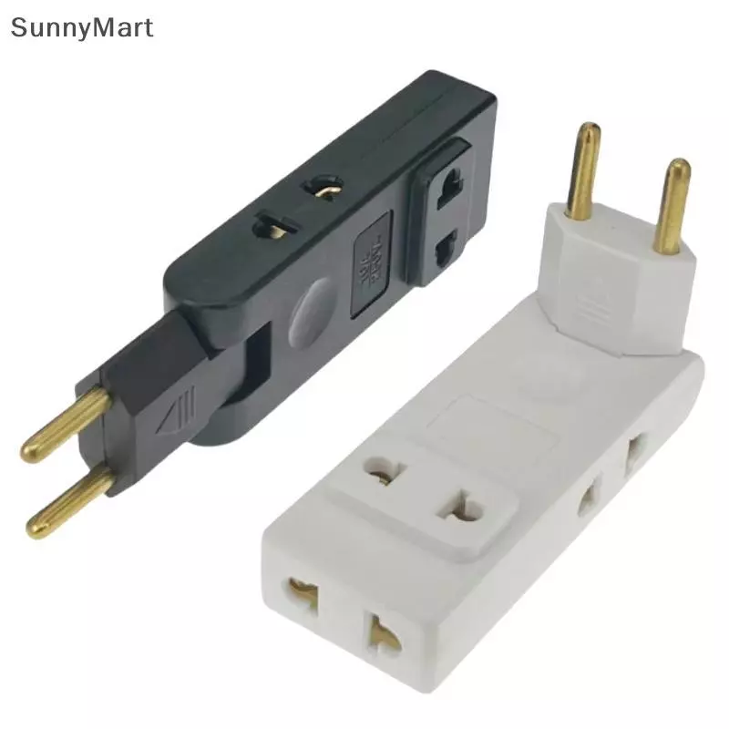 4 In 1 Wall Outlet Extension EU ไฟฟ้า Soet 180 องศาปลั๊กอะแดปเตอร์ Travel Aadapter แบบพกพา Power Converter