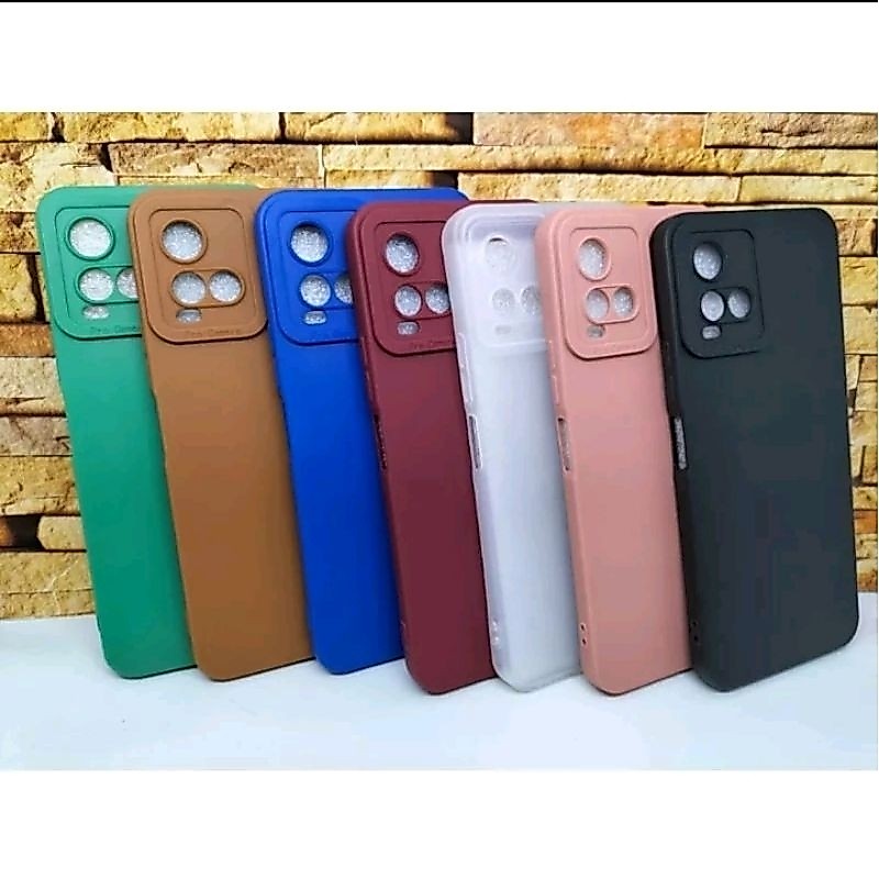 เคส Macaron Vivo Y21 Y21S Y21T Y33S Y33T Pro Camera