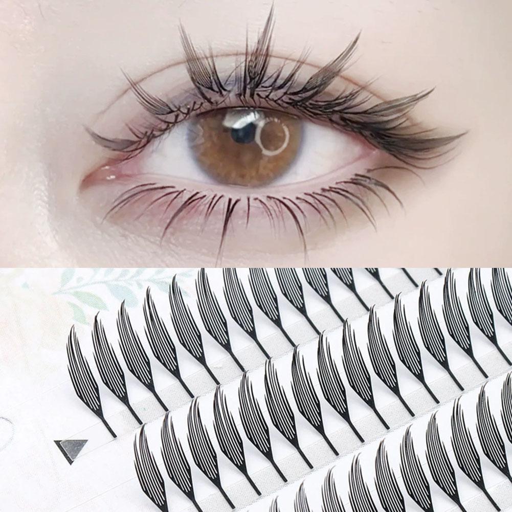 Graft Feather Shape Premade Fan Lashes Cashmere Spire Premium การ์ตูน Extensions V7u7
