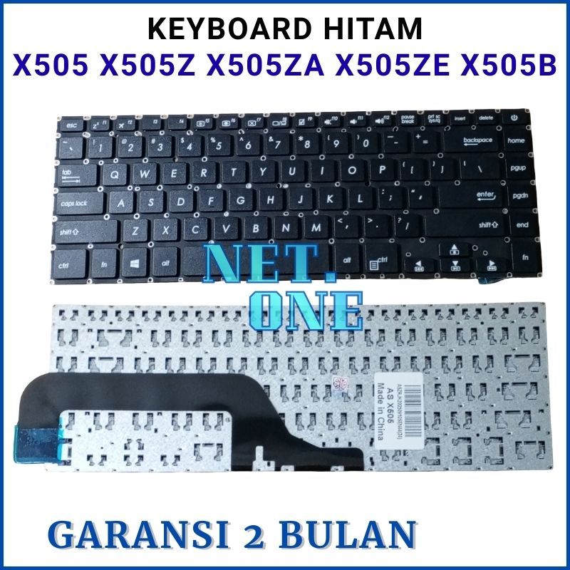 Asus X505 X505B X505BA X505Z X505ZE X505ZA แป้นพิมพ์แล็ปท็อปสีดํา -NETONE