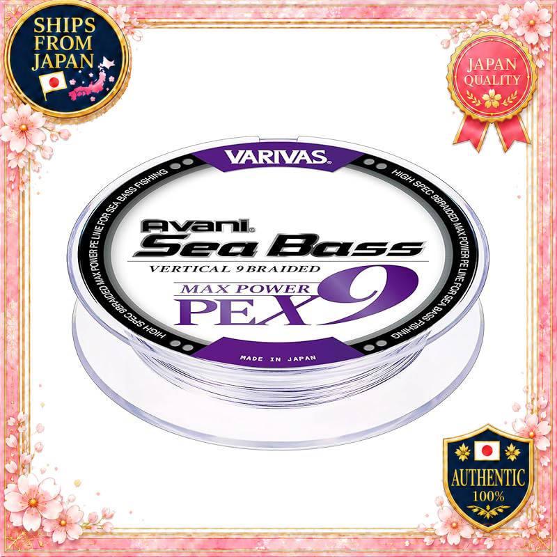 VARIVAS Abani Seabass Max Power PE X9 150m White Purple 0.8 No.1.5 Marking  
VARIVAS Abani Seabass Max Power PE X9 150m White Purple 1.5 No.1.5 Marking  
VARIVAS Abani Seabass Max Power PE X9 150m White Purple 1.0 No.1.5 Marking  
VARIVAS Abani Seabass Ma