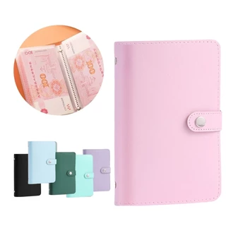 สมุดออมเงิน ใส่ได้ 100 แผ่น สมุดโน๊ตสมุดบัญชี ท้าทายออมเงิน Savings Book สมุดบันทึกการออม ใส่ 1000บาทได้ 12 สี