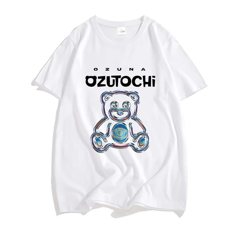 เสื้อยืดพิมพ์ลาย Ozuna Rapper ลายการ์ตูนหมี เสื้อยืดพิมพ์ลายกราฟิก สตรีทแวร์ ฮิปฮอป แฟชั่น สไตล์เท่ๆ