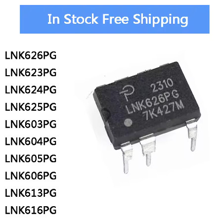 5 ชิ้น LNK626PG LNK623PG LNK624PG LNK625PG LNK603PG LNK604PG LNK605PG LNK606PG LNK613PG LNK616PG DIP