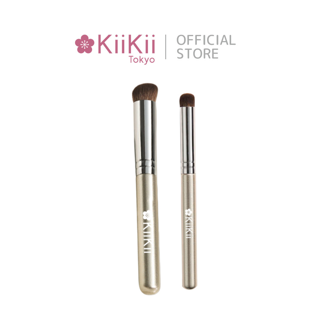 KiiKii แปรงแต่งหน้า แปรงปัดแก้ม แปรงคอนซีลเลอร์ ปกปิดจุดด่างรอยสิว ขนแปรงหนาแน่น คงทนดี