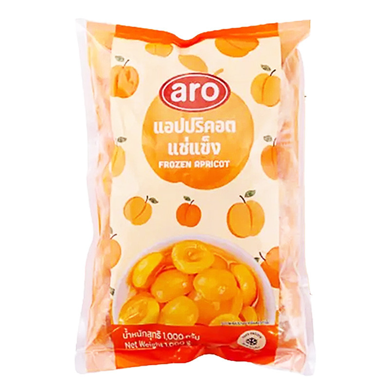เอโร่ แอปริคอตแช่แข็ง 1 กก. (ARO Frozen Apricot 1 kg)