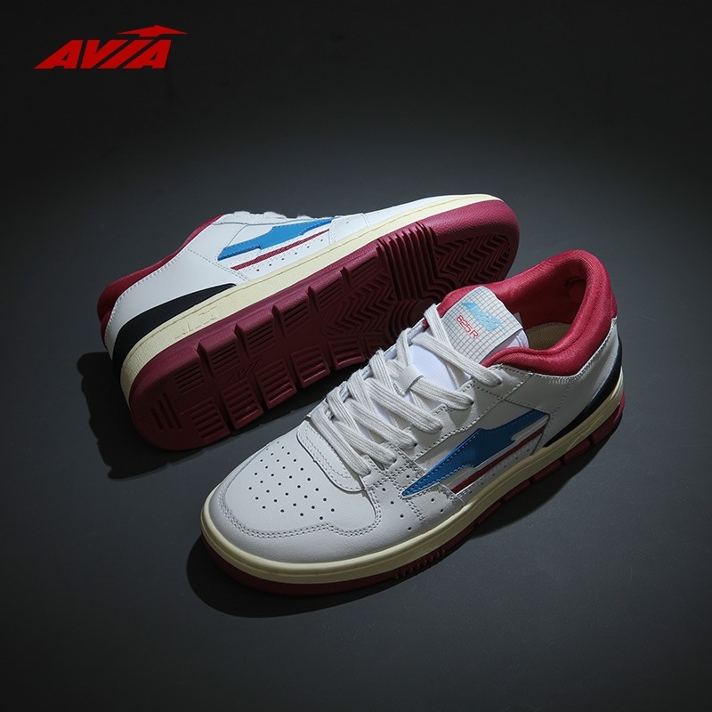 AVIA AVIA 825R Star สไตล์เดียวกัน Retro อินเทรนด์รองเท้าผ้าใบผู้ชายกีฬาแฟชั่น All-Match คลาสสิก Low-