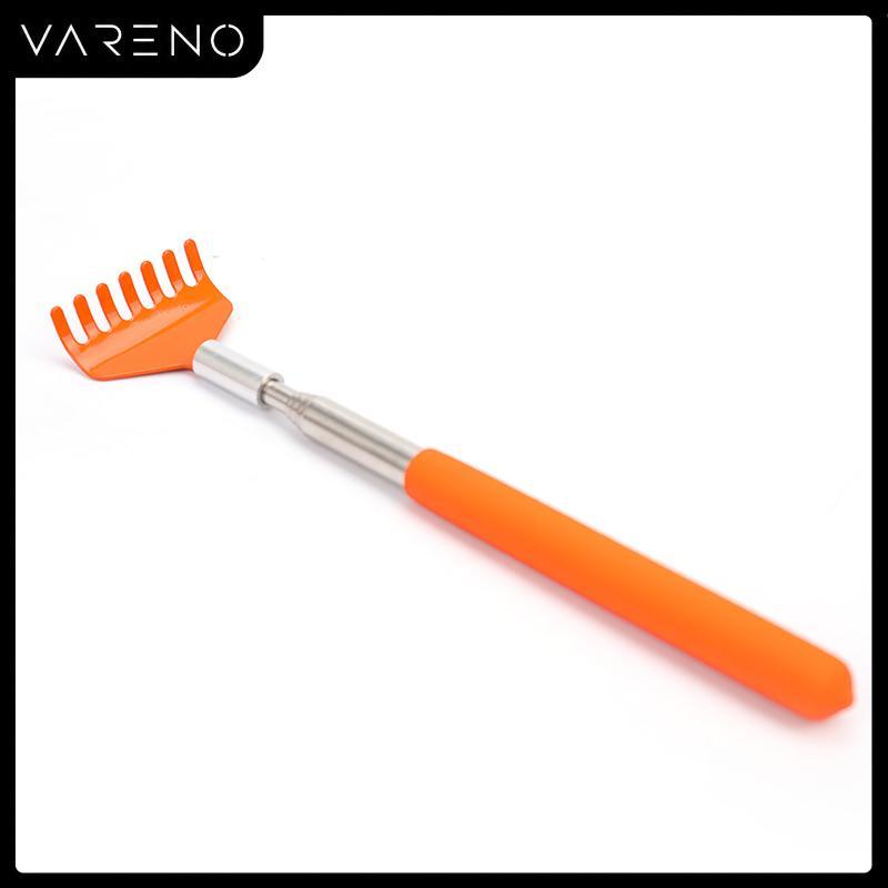 Vareno ที่ขูดหลังกรงเล็บสแตนเลสยืดหดได้ที่นวดหลัง