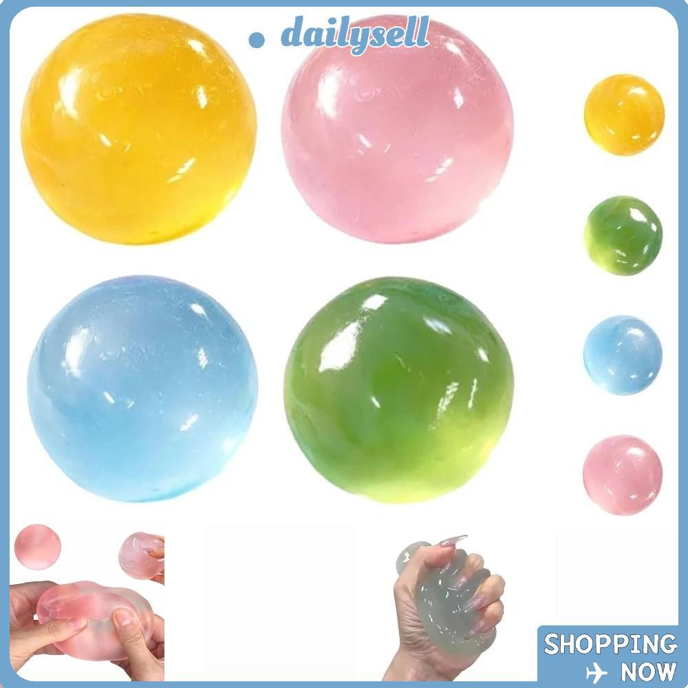 DAILY Coconut Oil Stress Ball, Soft Non-rebound Squeeze Sensory Fidget Ball,Reusable Shapeable Stress Relief Decompression Pinch ของเล่นสําหรับเด็กผู้ใหญ่