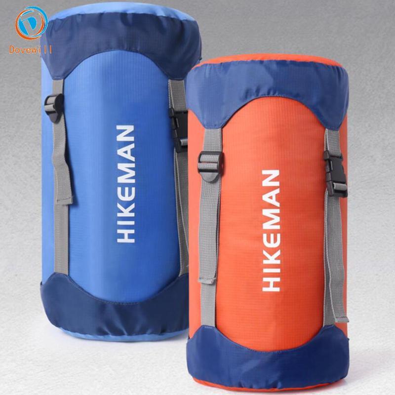 Dovewill โพลีเอสเตอร์ Compression Stuff Sack ความจุขนาดใหญ่กระเป๋าถุงนอน Compression Pack สําหรับ Backpacking Camping Trips