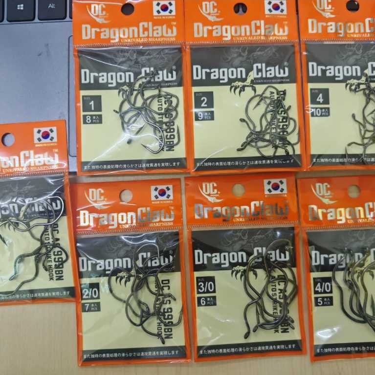 DRAGON CLAW AUTO STRIKE FISHING HOOK DC-AS 999BN (ผลิตในเกาหลี)