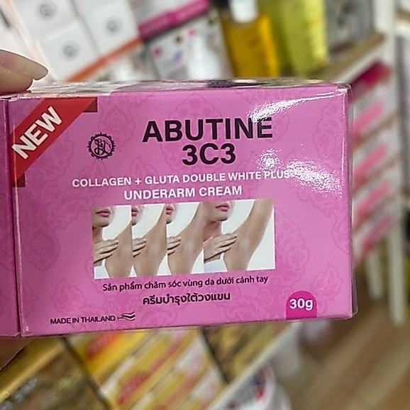 Abutine 3C3 Underarm Cream 30g. ครีมทารักแร้