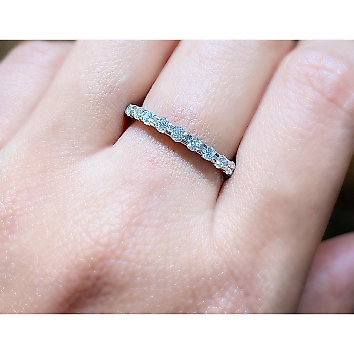 Full eternity diamond ring 1.09ct