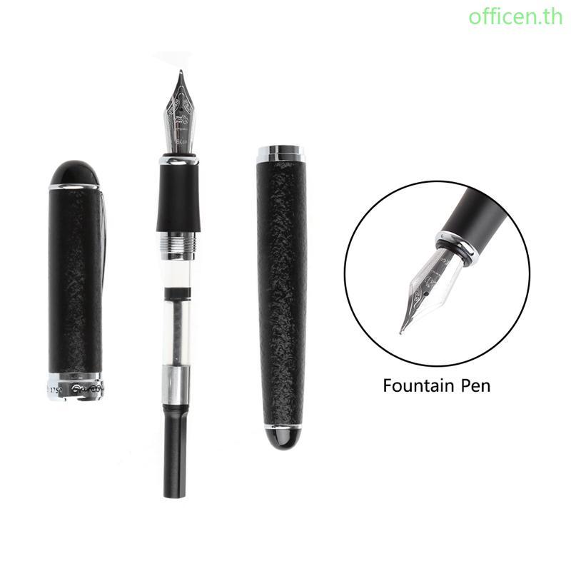 Cen JINHAO X750 Medium Nib Fountain Pen อุปกรณ์เครื่องเขียนเครื่องมือเขียน