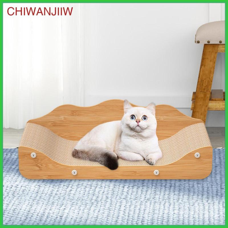 chiwanjiiw Cat Scratcher Lounge Bed โซฟาแมว Scratch Board รูปที่ 4