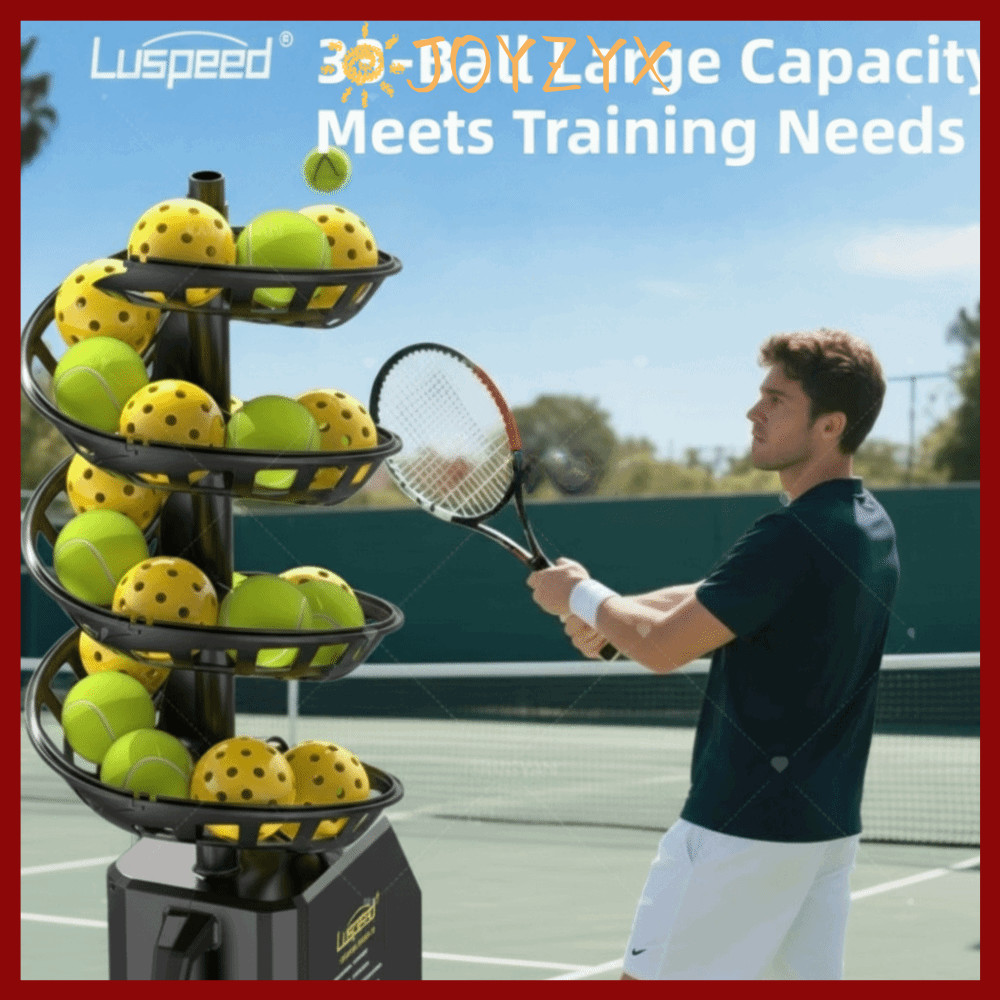 CODJOYZYX Ball Serve|Pickleball & Tennis Ball 2-in-1 Training Ball Throwing|รีโมทคอนโทรลอัตโนมัติปรับความสูงอุปกรณ์เสริมเทนนิส