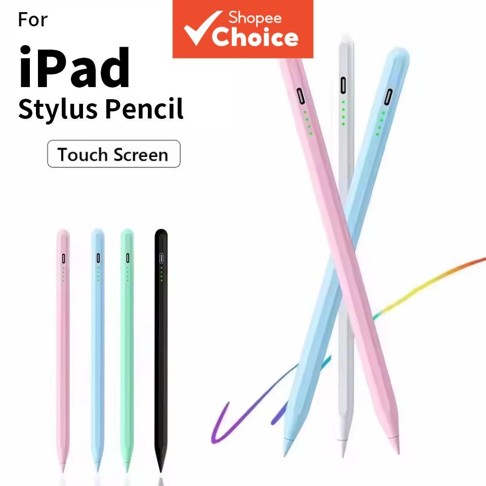 ปากกา Stylus สากล สําหรับ iPad 11 10 9 8th Gen Air Pro Mini 6 รองรับ Palm Rejection ใช้งานได้กับ Apple Pencil 2 1