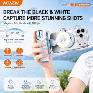 ว้าวใหม่ | ไม้เซลฟี่แม่เหล็ก Zoomable ที่วางโทรศัพท์รองรับขาตั้งกล้อง