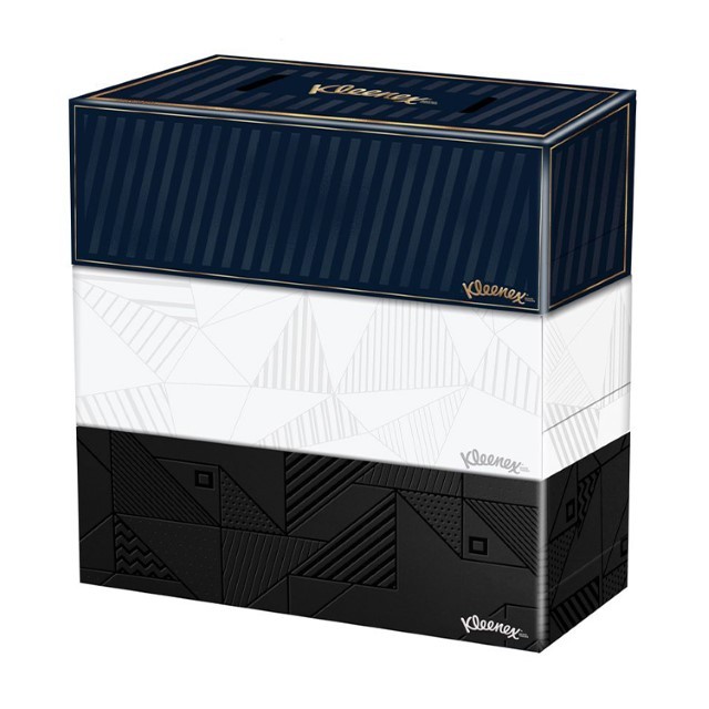 คลีเน็กซ์ บียูกระดาษเช็ดหน้าซอฟบอกซ์ Kleenex Be U Soft Box 3Pcs.