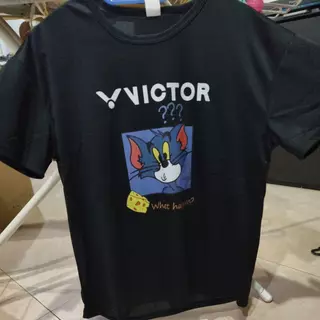 เสื้อวิคเตอร์ Tom & Jerry ผ้าระบายอากาศดี เสื้อทอมแอนด์เจอร์รี่ เสื้อแบด เสื้อกีฬา ส่งไวจากไทยไม่พอใจยินดีคืนเงิน