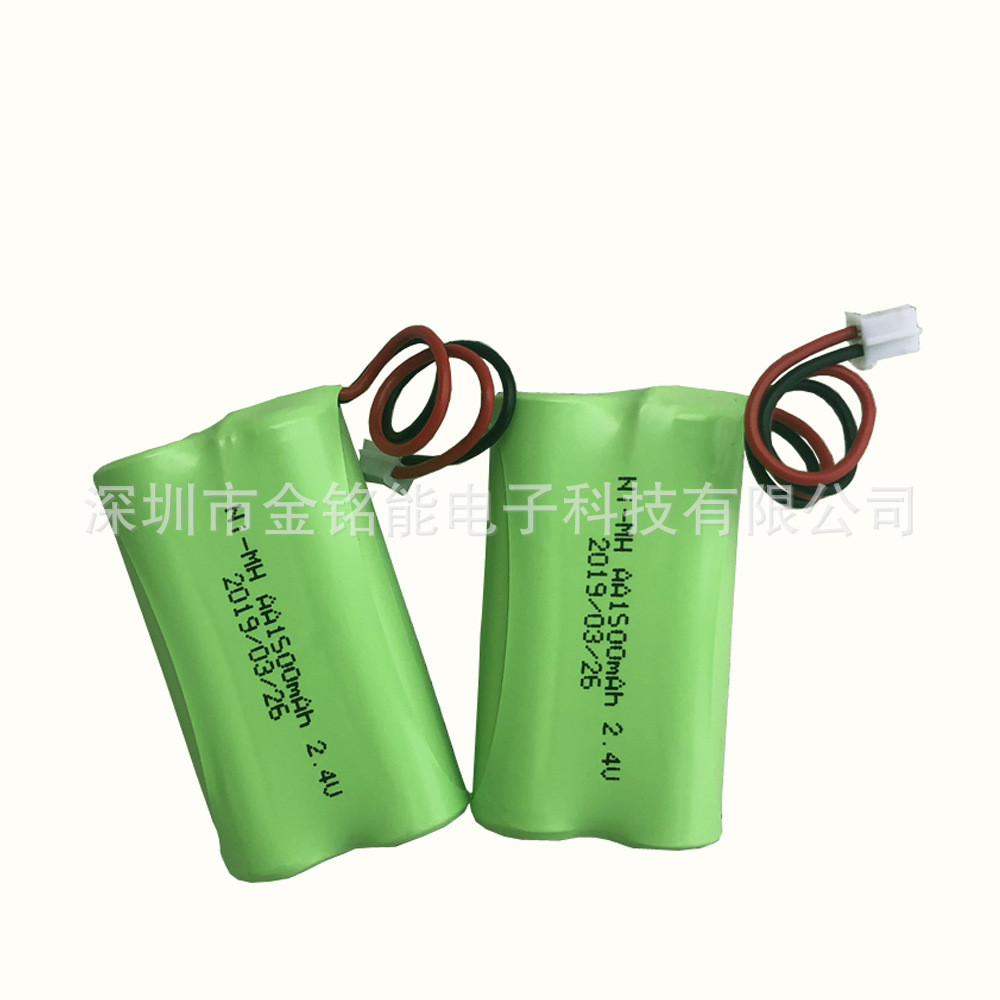 [ชุดแบตเตอรี่ Ni-MH] ไฟ LED พลังงานแสงอาทิตย์ Ni-MH Ni-Partition แบตเตอรี่ Ni-MH AA1500mAh 2.4V