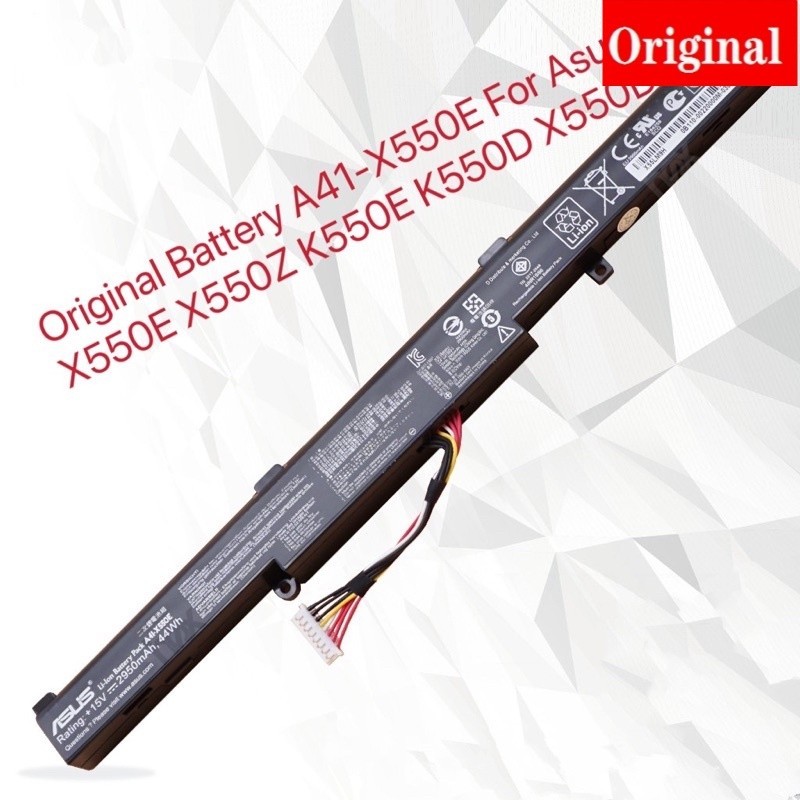 ✿A41-X550E แบตเตอรี่เดิมสำหรับ Asus x550e x550z k550e K550D