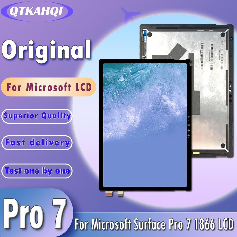 LCD สําหรับ Microsoft Surface Pro 7 1866 จอแสดงผล LCD Touch Screen Digitizer Assembly สําหรับ Micros