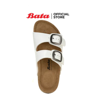 Bata บาจา รองเท้าแตะแบบสวม สำหรับผู้หญิง รุ่น ASHLEY สีขาว 5711303 สีน้ำตาล 5714303 สีม่วง 5719303 สีเขียว 5717303