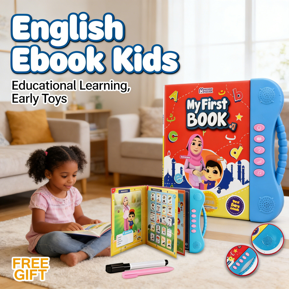 หนังสือของเล่น E Book E Book Early Educational Kanak2 สําหรับเด็กการศึกษาภาษาอังกฤษ