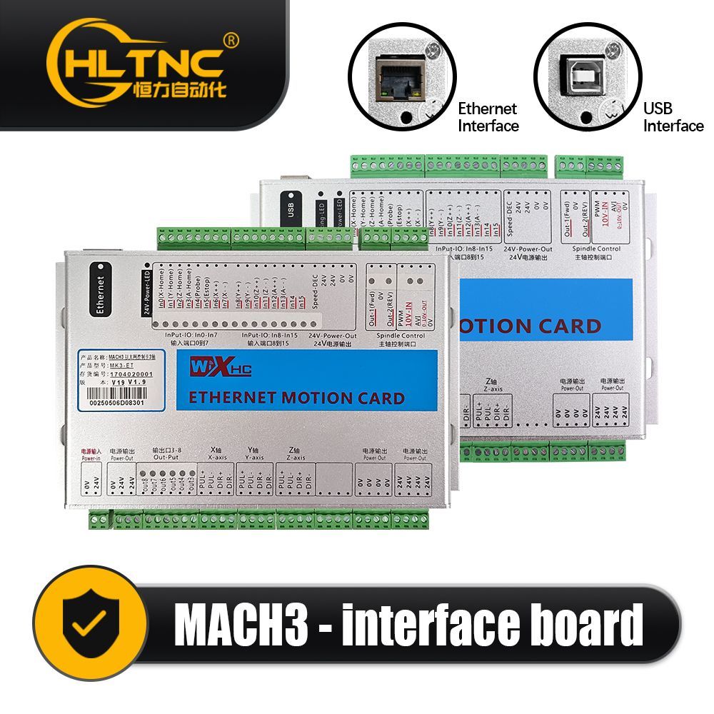 ตัวควบคุม CNC MK3-V MK4-V MK6-V เครื่องแกะสลัก ควบคุมเครื่อง CNC HLTNC
